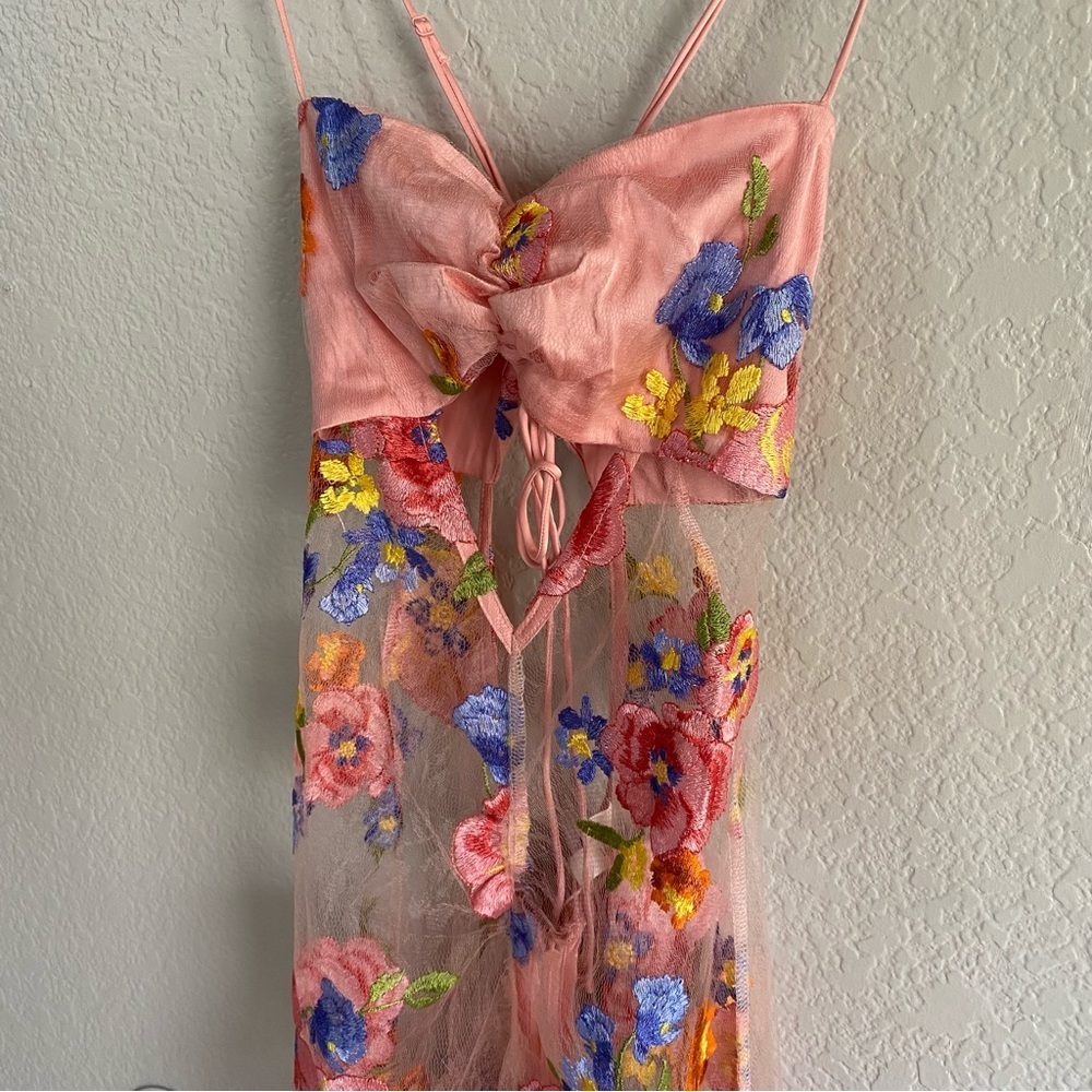 NEW For love and lemons Delaney maxi dress - Picture 8 of 16